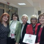 Gabriella Sarracco e la Delegazione del Lazio delle Donne del Vino